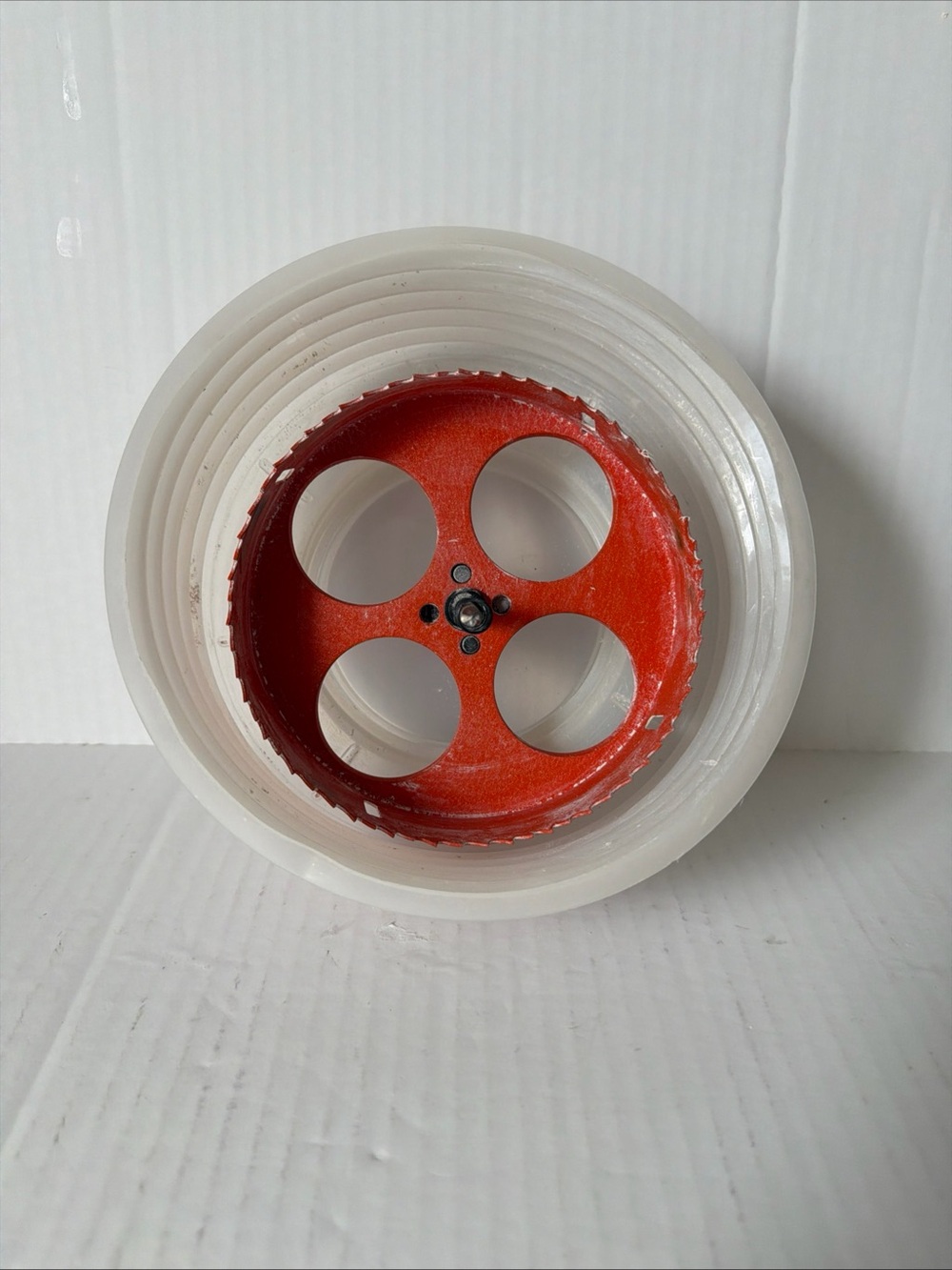 6” Hole Saw for Recessed Lights, with Dust Bowl Catcher / Read Desc